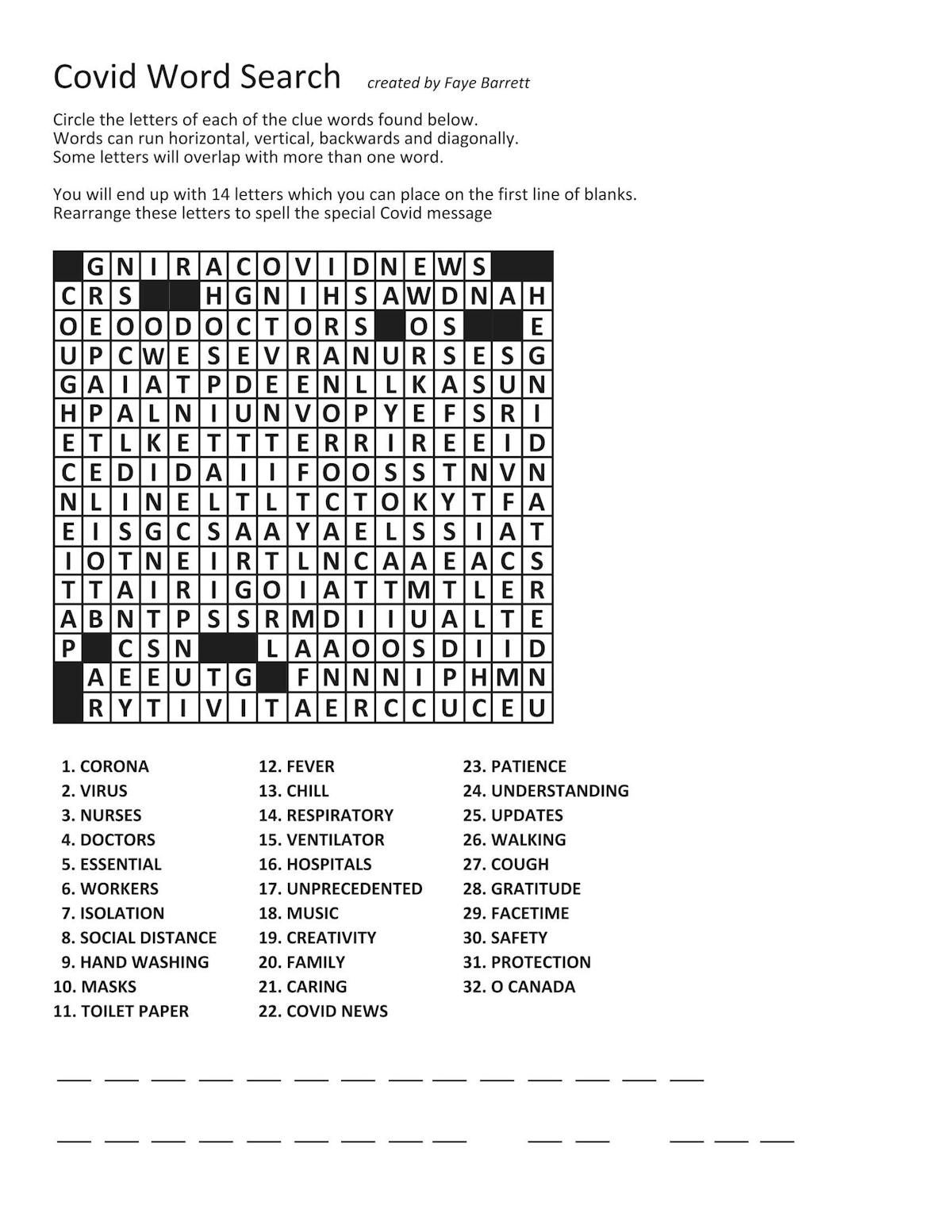 Pandemic Puzzler P E I Woman Creates Perfect Pandemic Pastime PNI Atlantic News