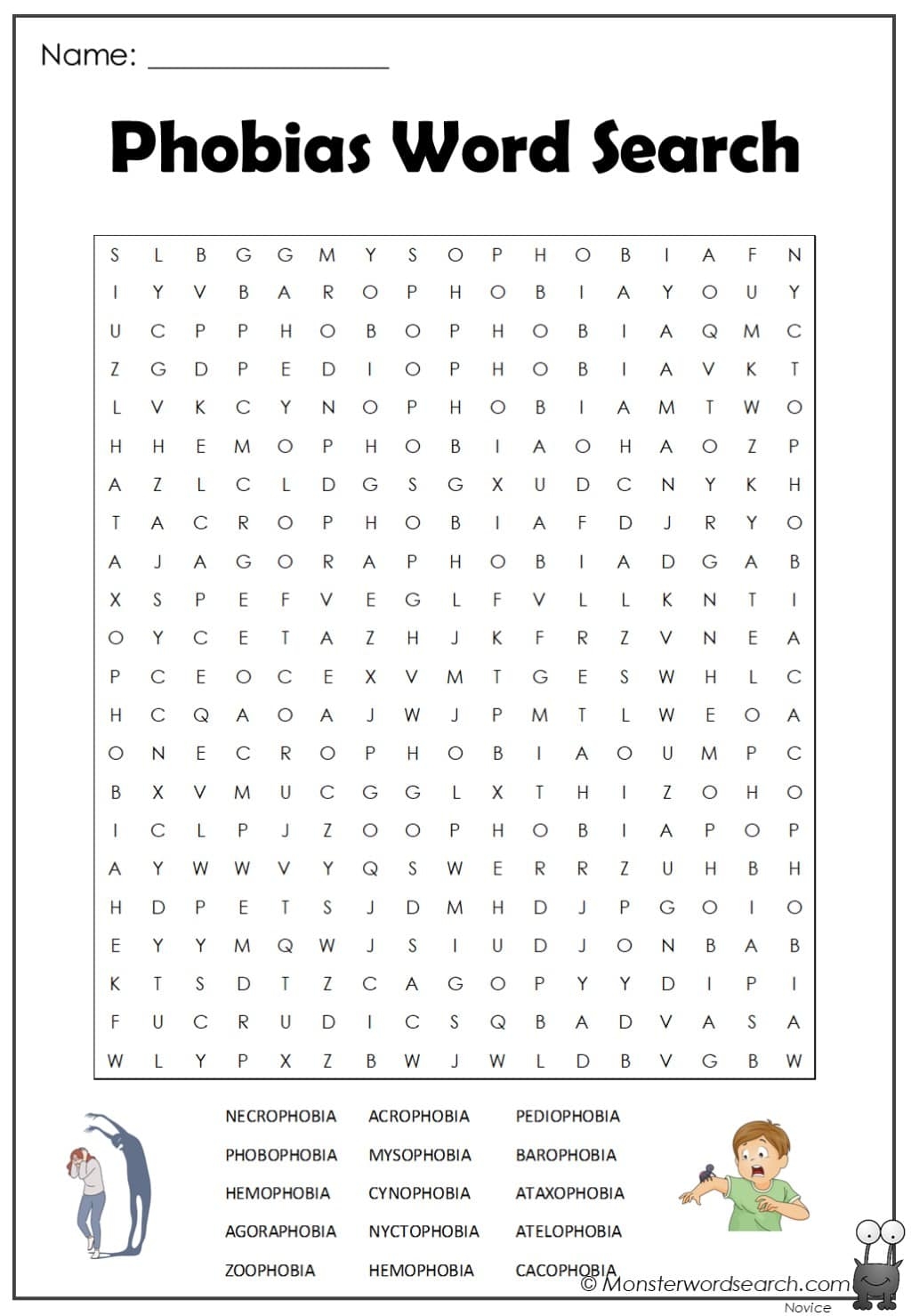 Printable Middle School Word Search Printable Middle School Word Search