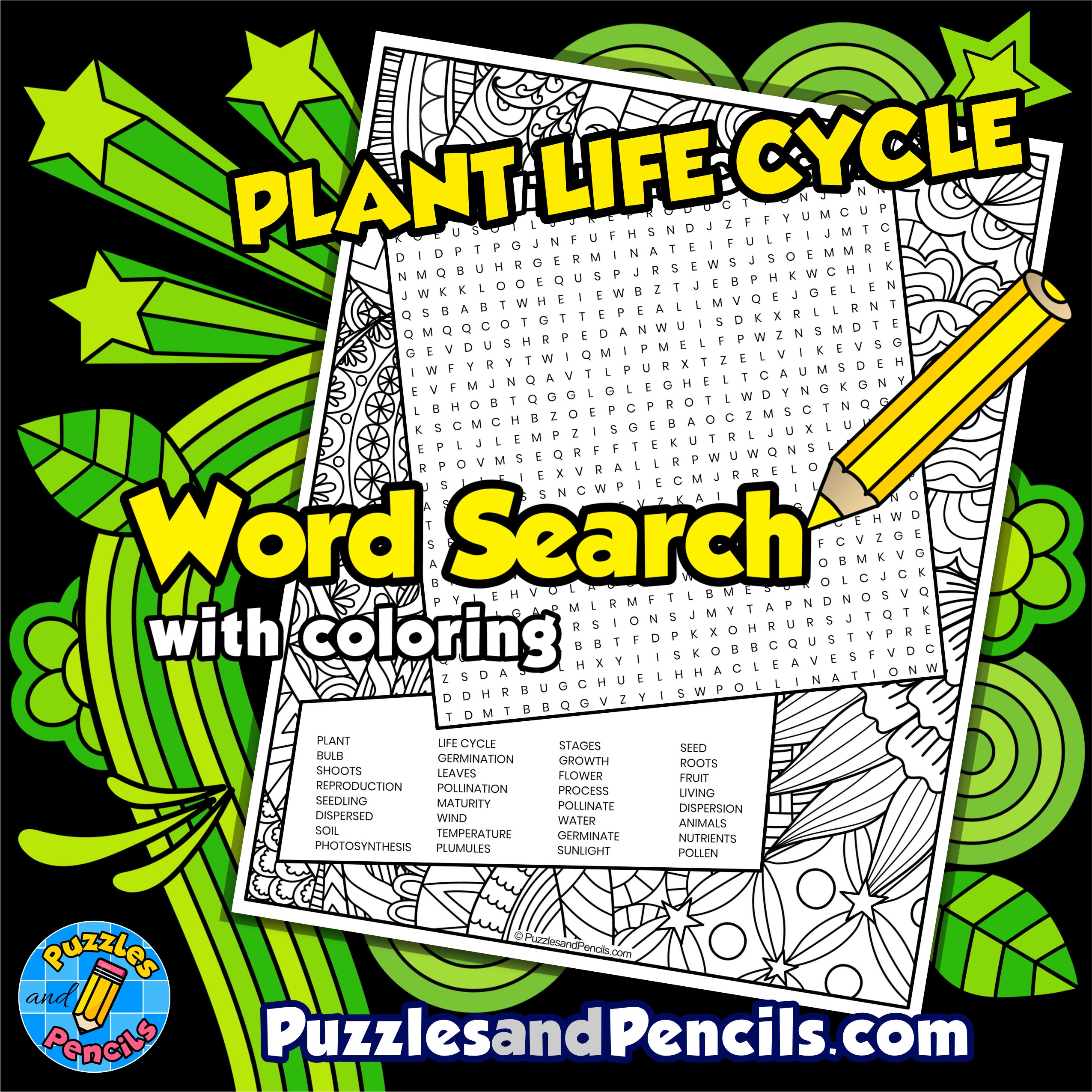 Free Printable Biology Word Search