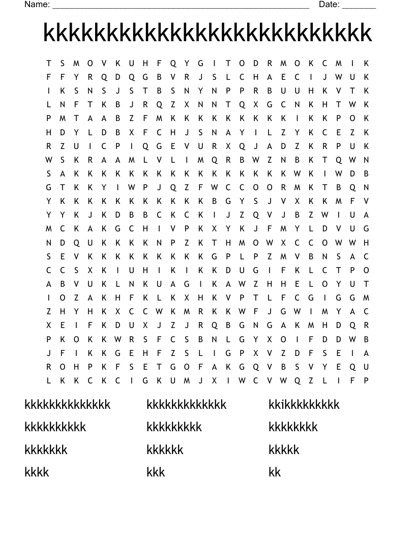 Printable Word Search Puzzles In Portuguese