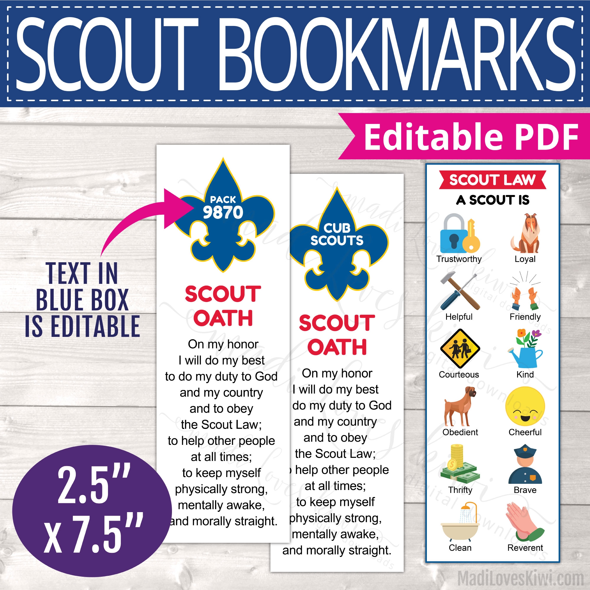Free Printable Cub Scout Word Search