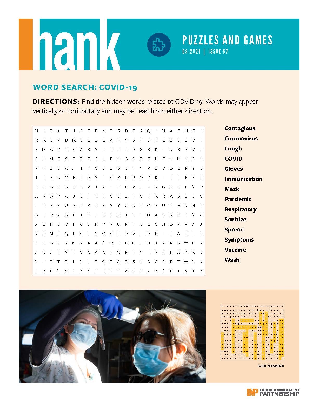 Puzzles And Games Labor Management Partnership