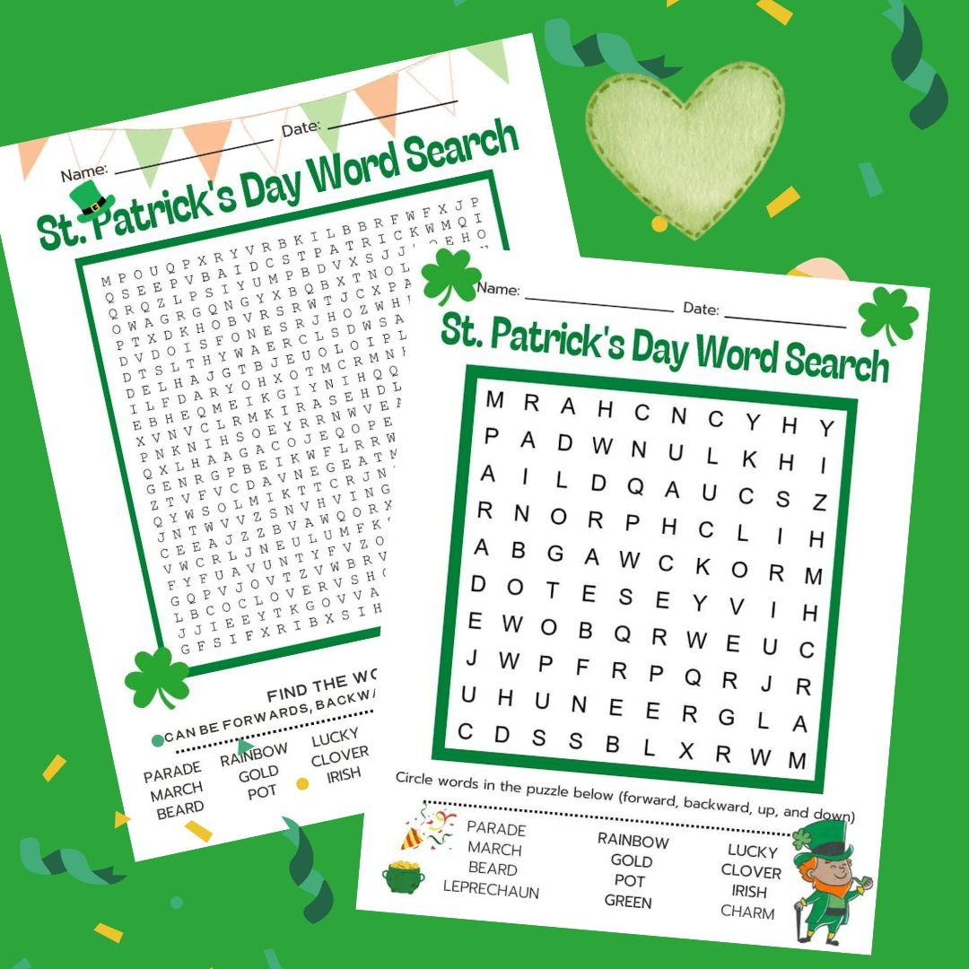 Leap Day Word Search Free Printable
