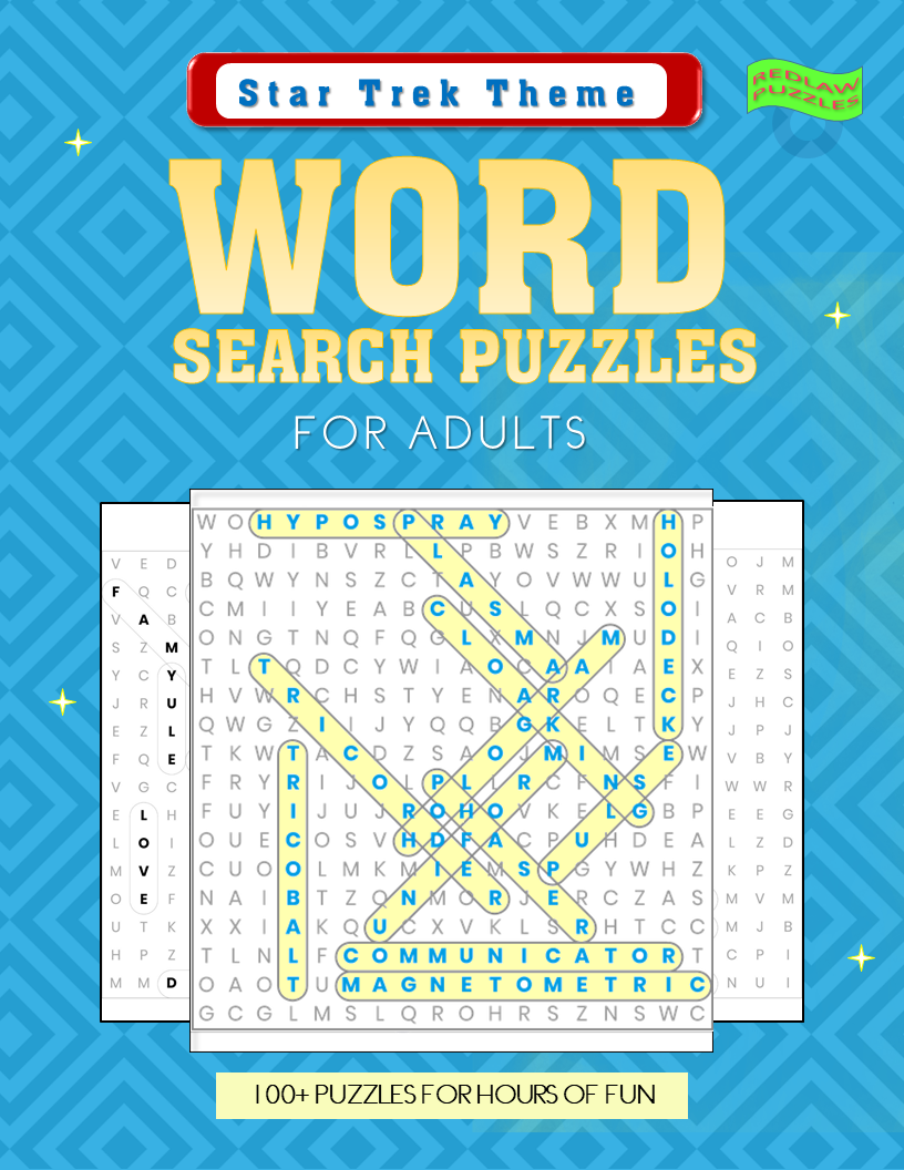 Star Trek Word Search Redlaw Puzzles