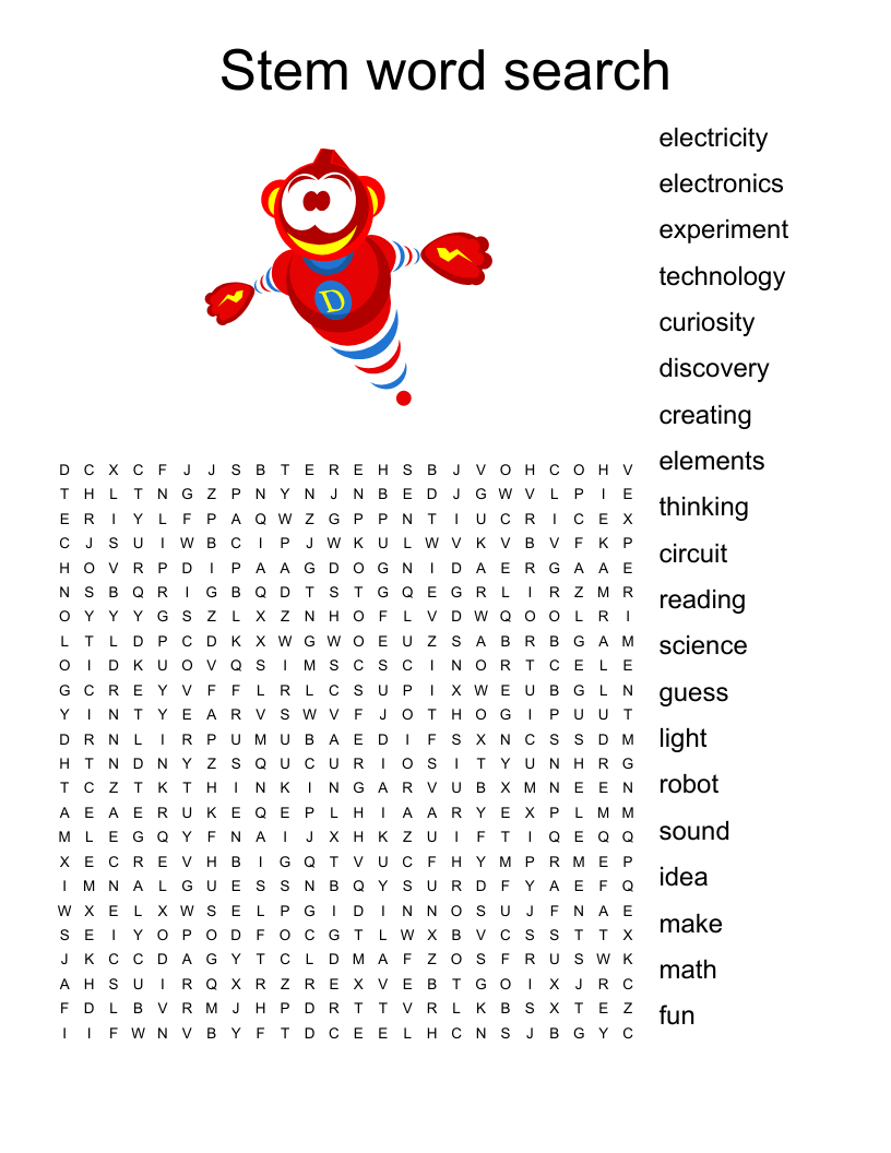 Stem Word Search WordMint