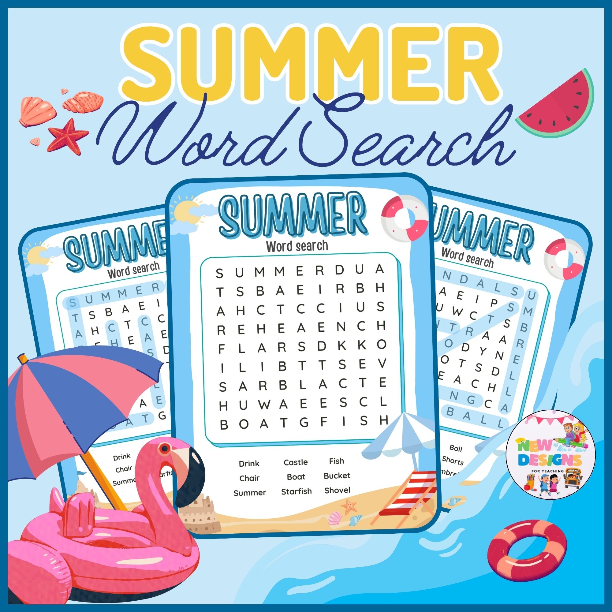 Summer Word Search Puzzle End Of The Year Activities Printable Worksheets Made By Teachers Summer Word Search Puzzle End Of The Year Activities Printable Worksheets Made By Teachers