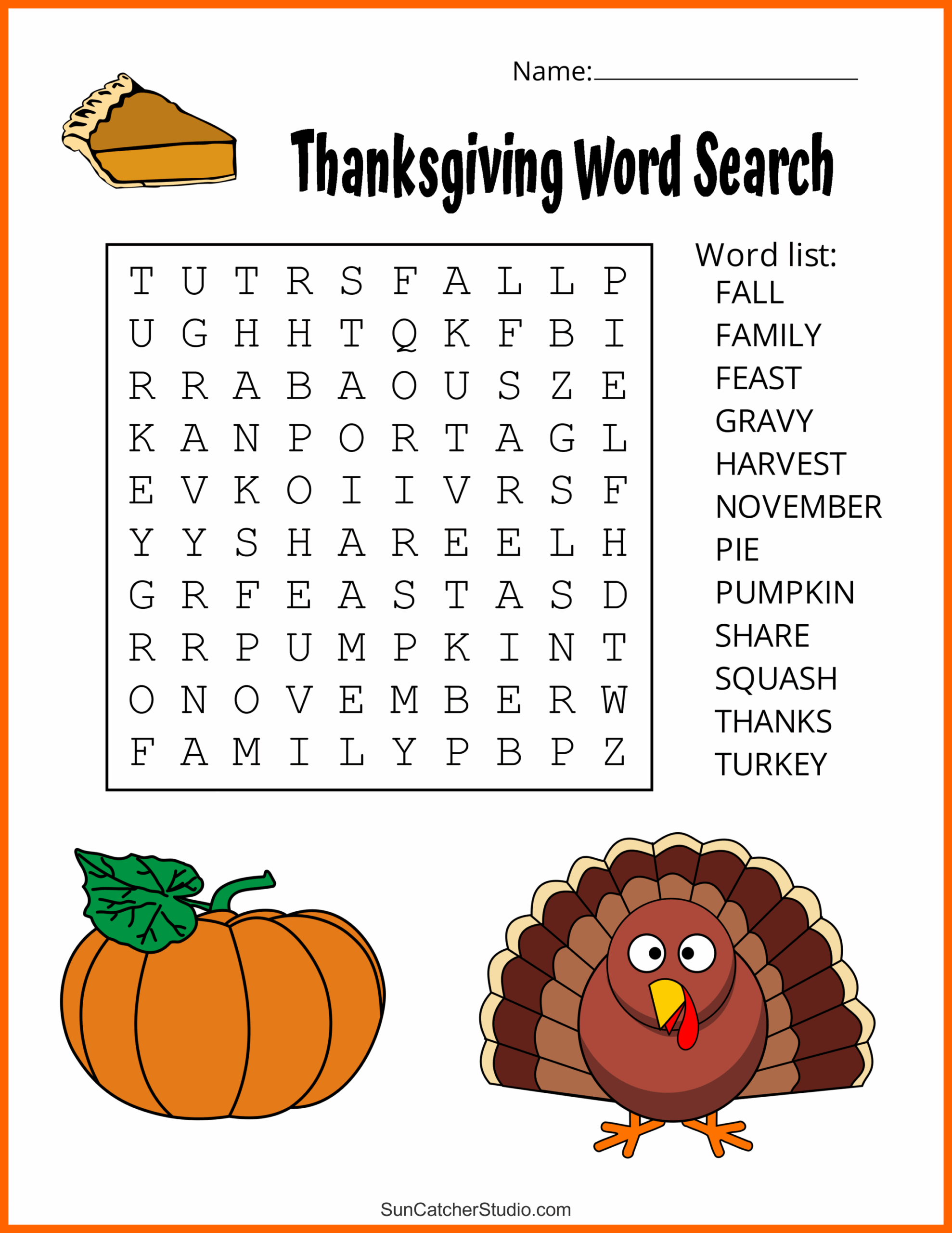 Thanksgiving Word Search Free Printable Puzzles Free Printables Monograms Design Tools Patterns U0026 DIY Projects