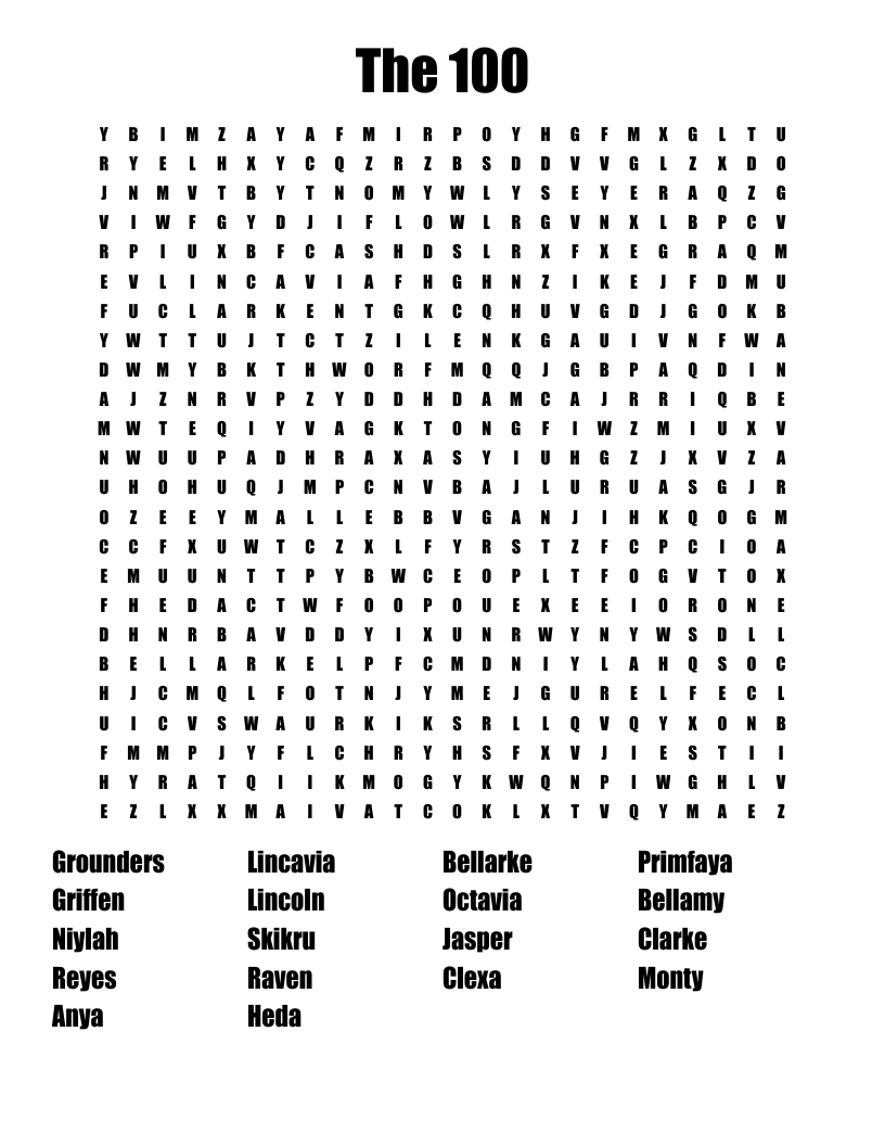 The 100 Word Search WordMint