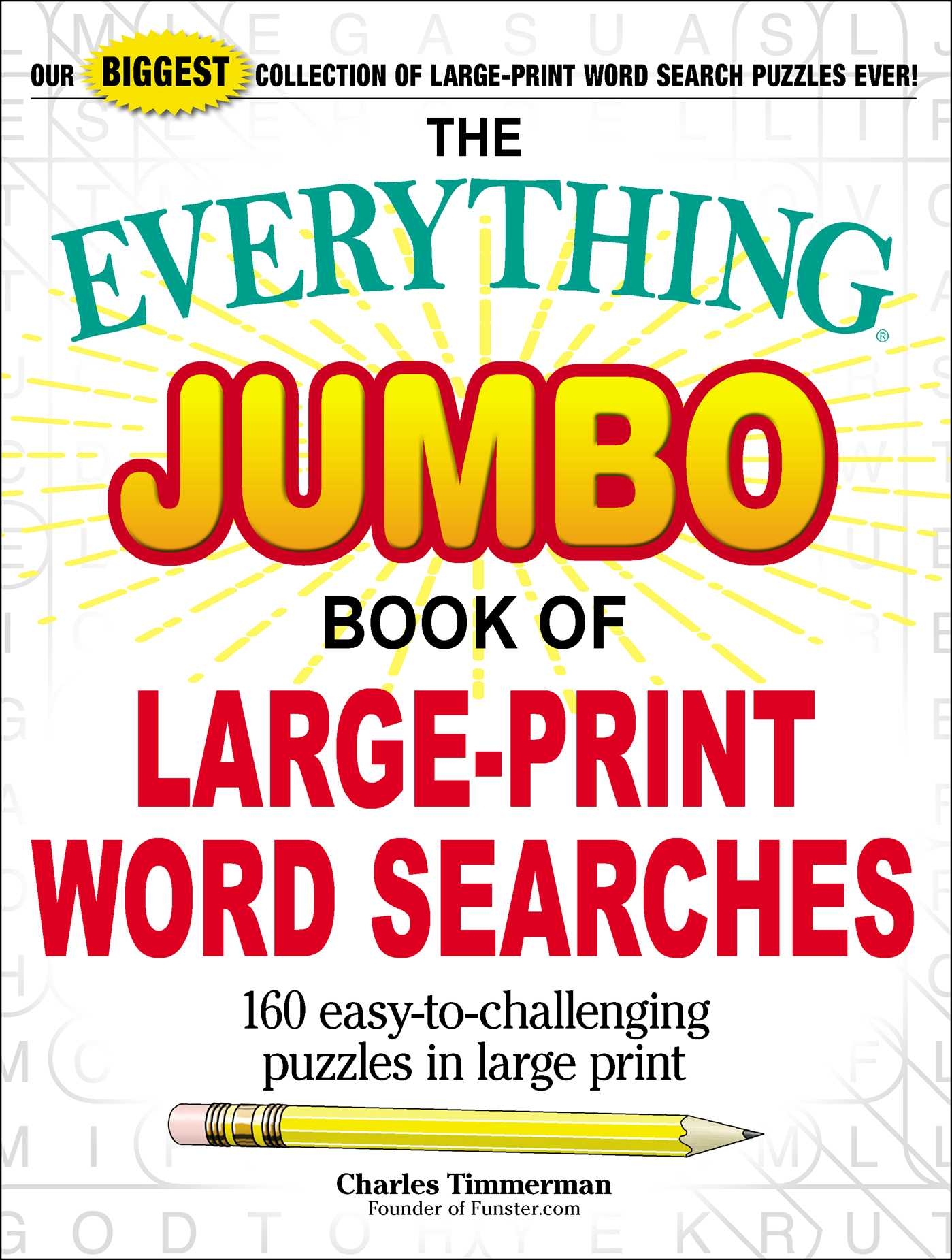 Easy Large Print Word Search Printable
