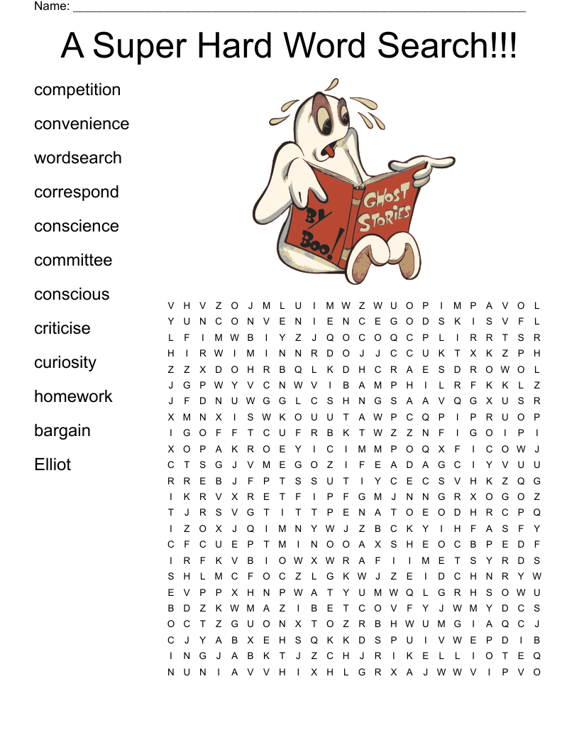 The Hard Word Search WordMint
