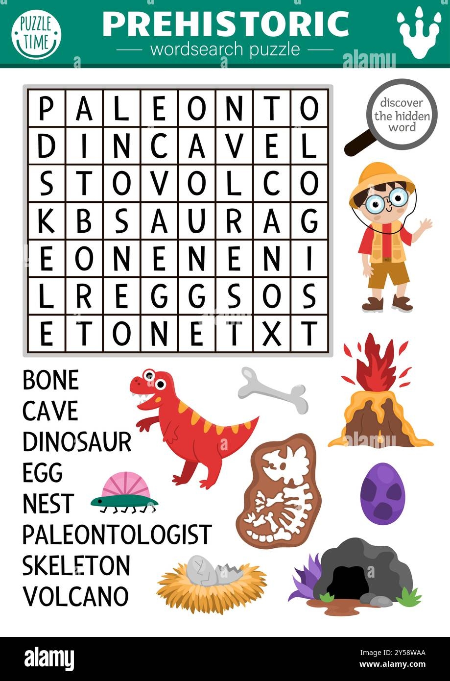 Volcano Word Search Free Printable