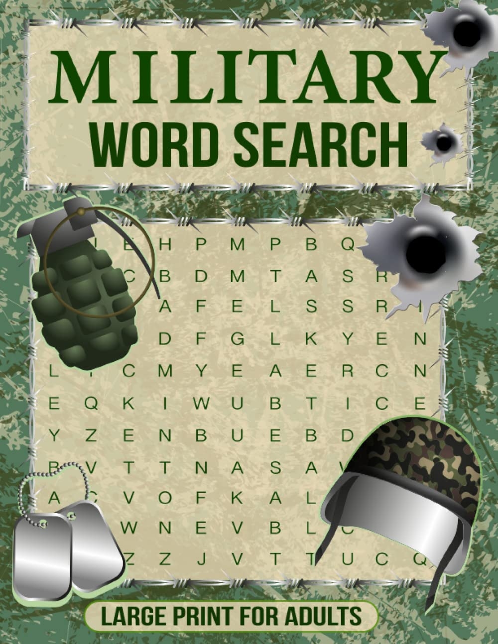Military Word Search Printable