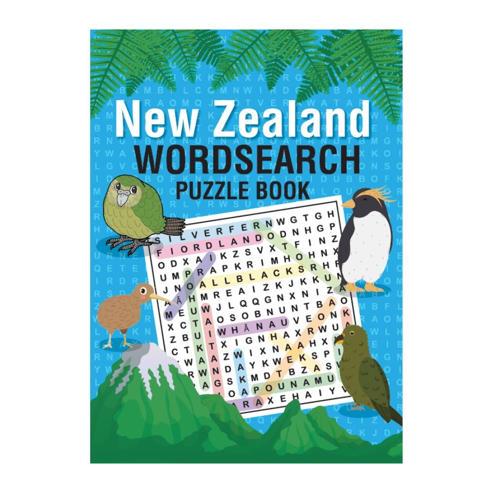 New Zealand Word Search Printable