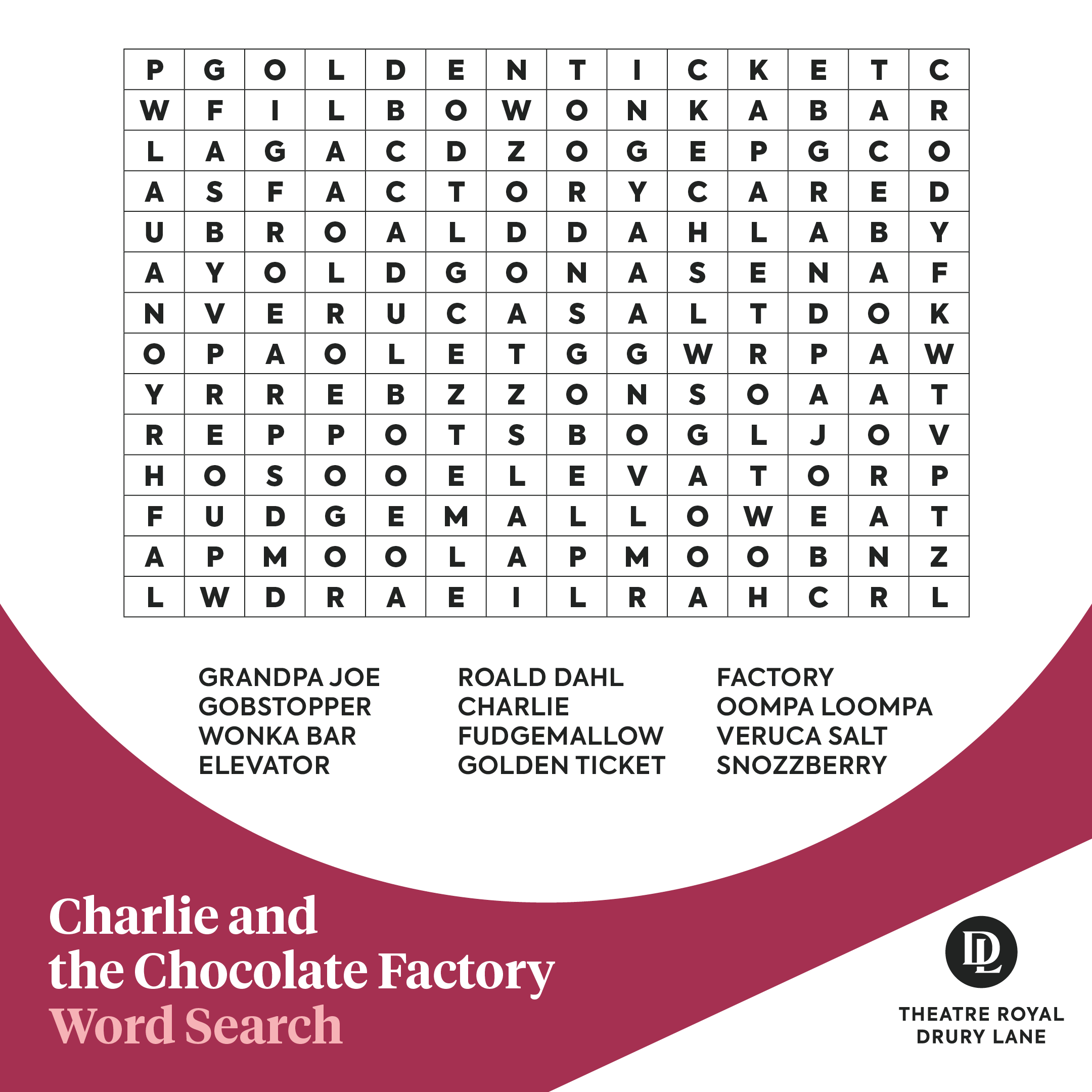 Word Searches LW Theatres