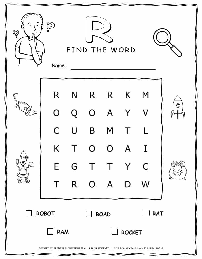 Words That Start With R Five Words