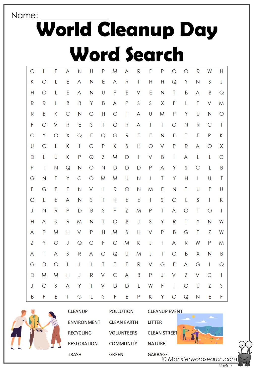 World Of Printables Word Search