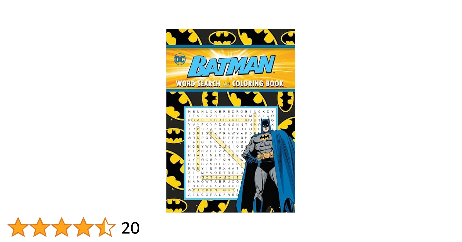 Amazon Batman Word Search And Coloring Book Coloring Book U0026 Word Search 9781645174431 Editors Of Thunder Bay Press Books