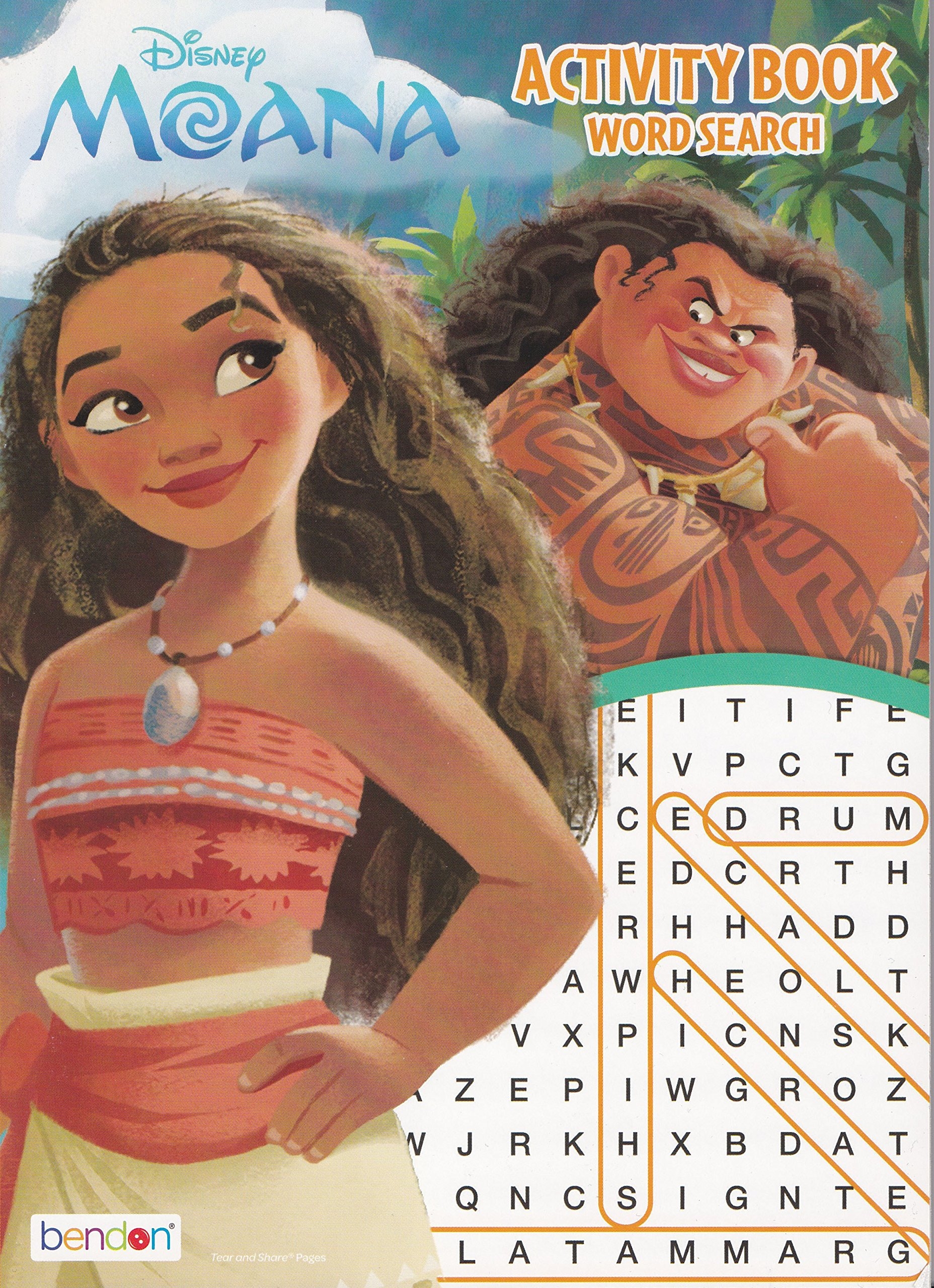 Amazon Disney Moana Activity Book Word Search Toys U0026 Games