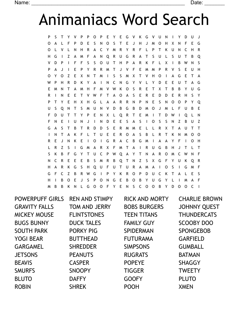 Free Printable Gumball Math Word Search