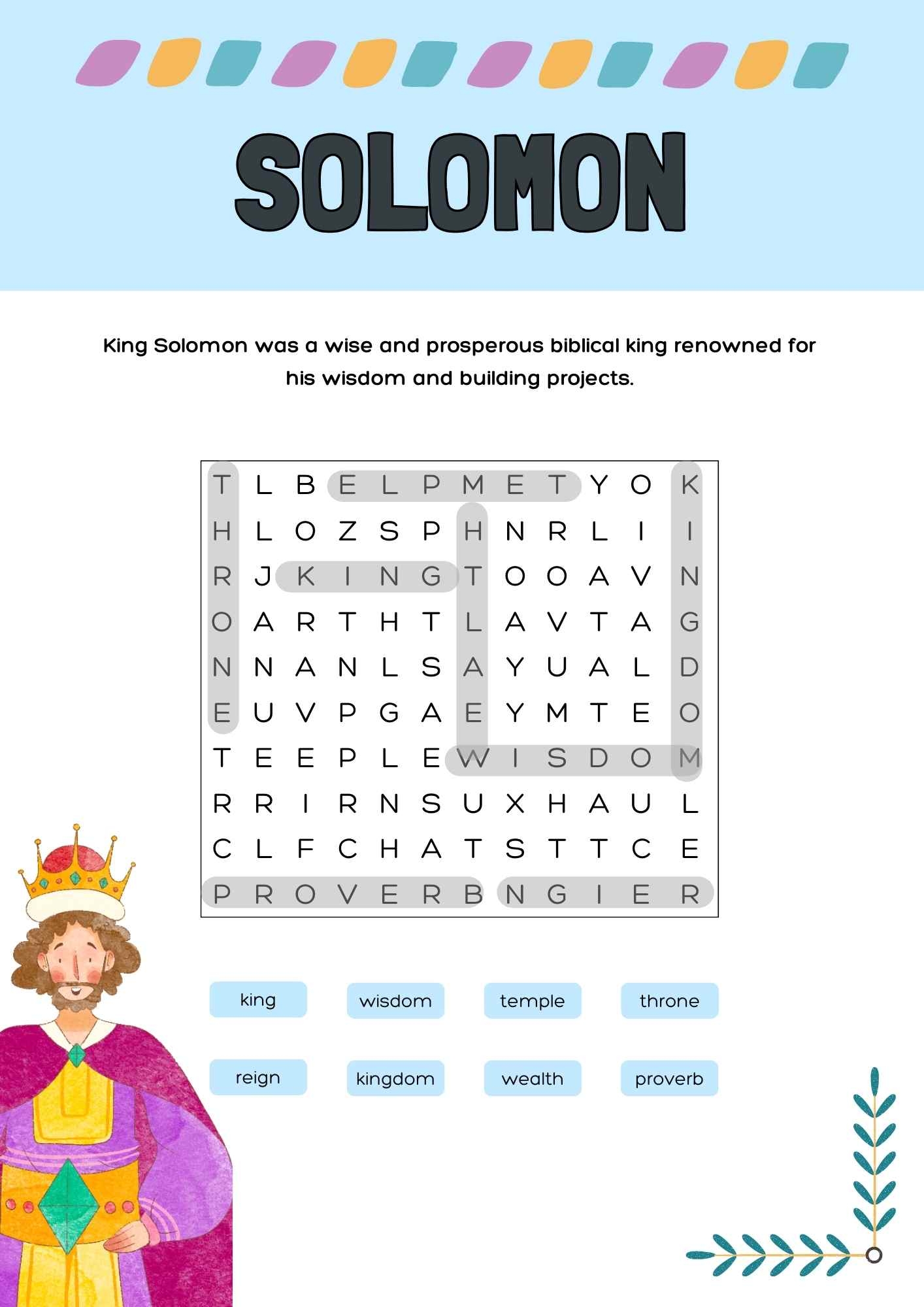 Bible Heroes Puzzle Book 20 Fun Mazes Word Searches And Crosswords On Bible Characters Free Bible Worksheets