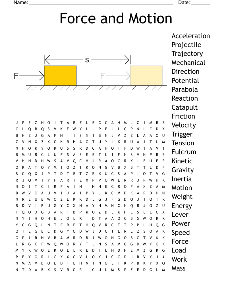 Catapult Word Search WordMint