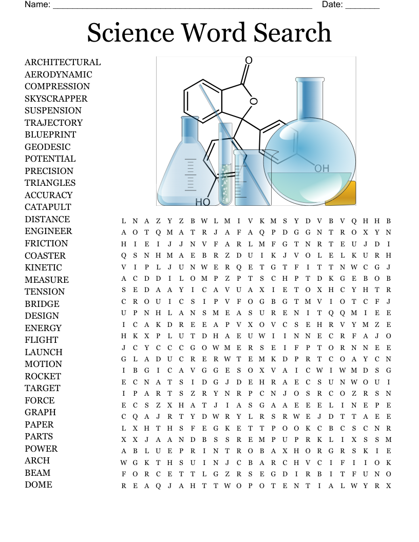 Catapult Word Search WordMint