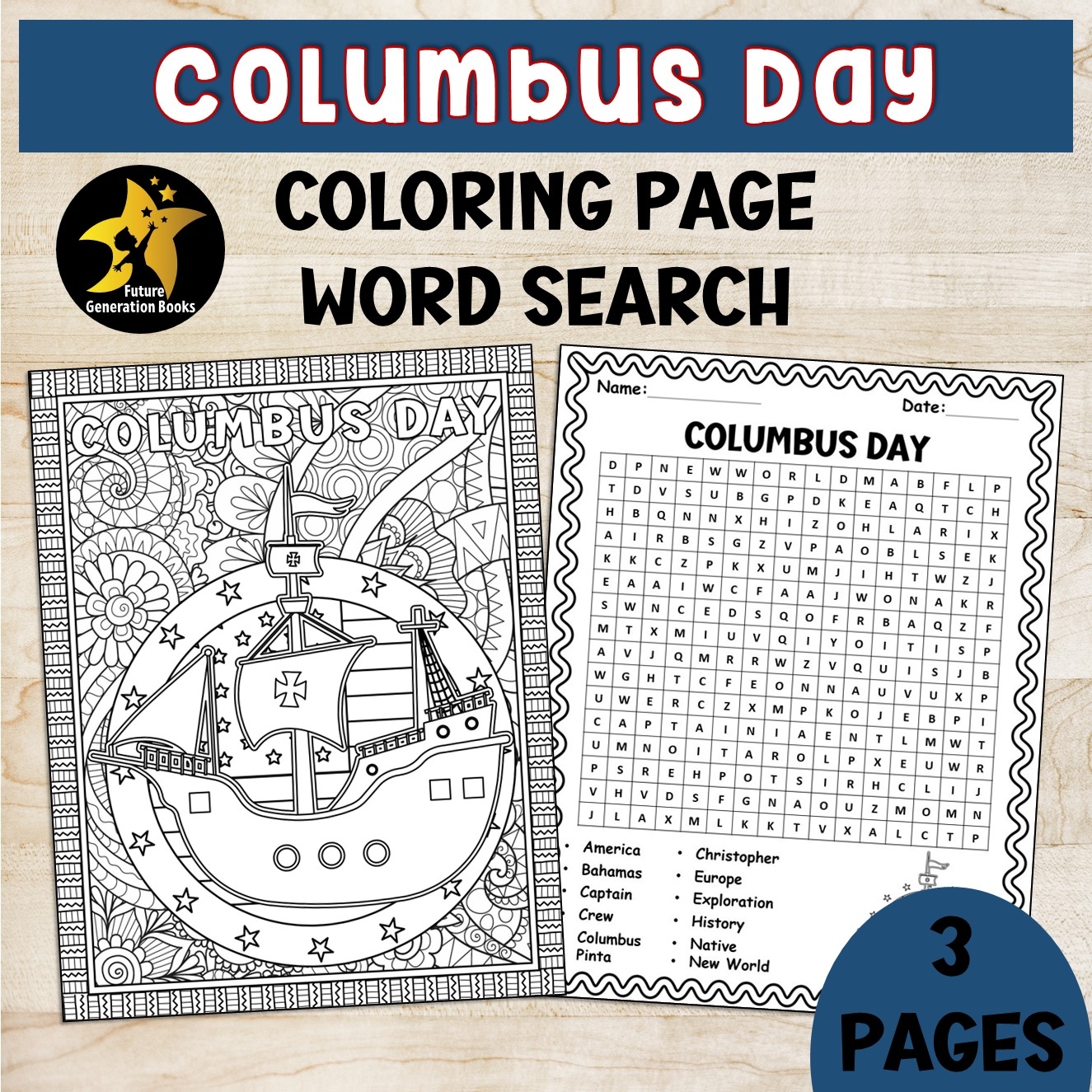 Columbus Day Activities Word Search Coloring Page October Worksheets Made By Teachers Columbus Day Activities Word Search Coloring Page October Worksheets Made By Teachers
