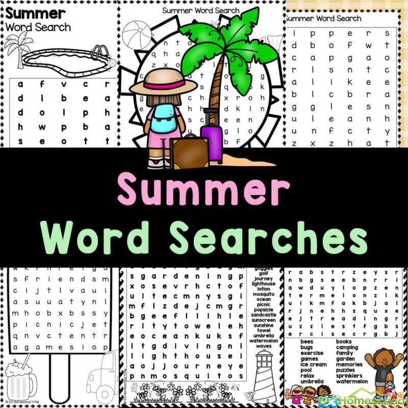 Free Children's Word Searches Printable
