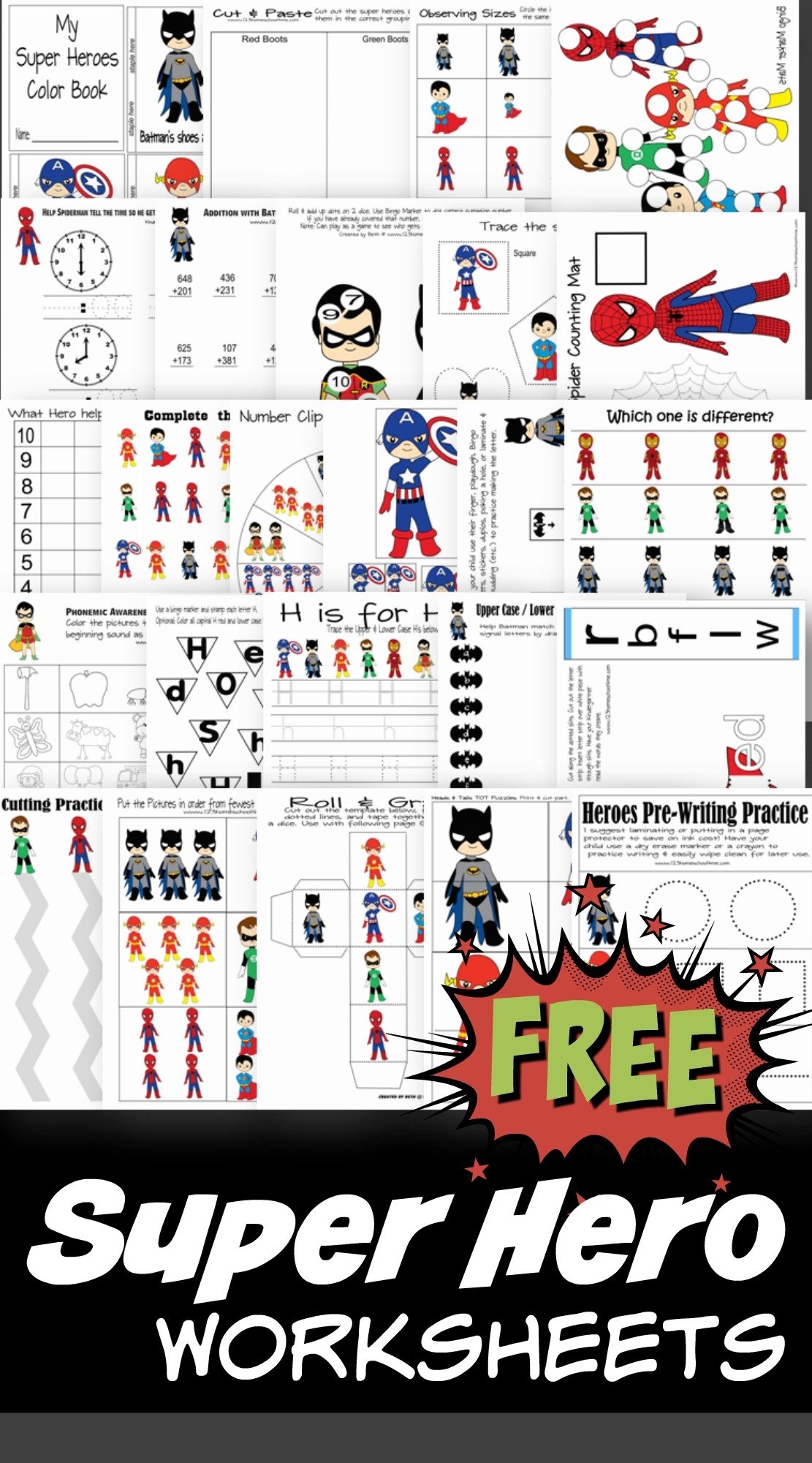 Free Printable Spiderman Word Search
