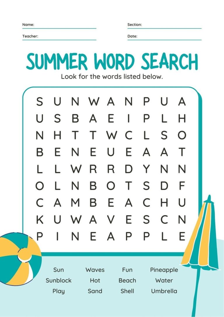 Free Word Search Maker Make Your Own Word Search Canva
