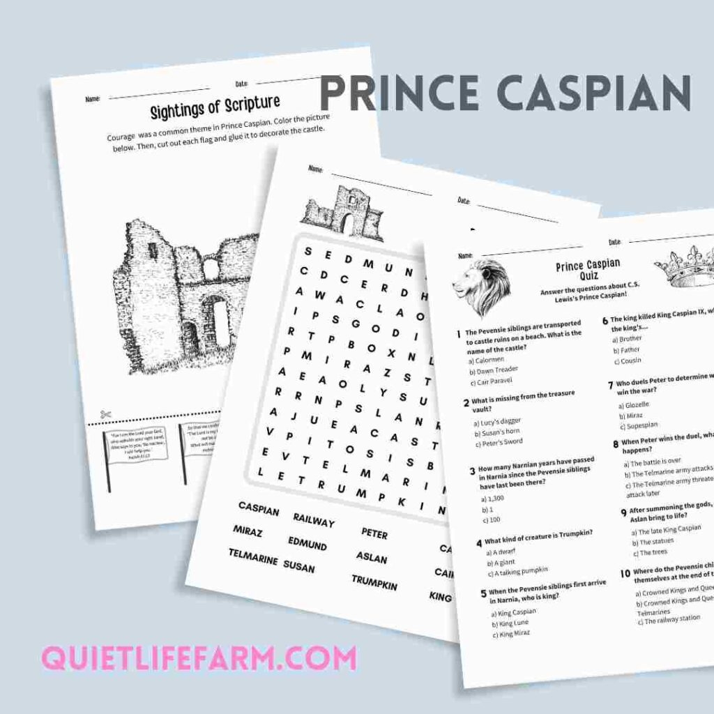 Prince Caspian Quiet Life Farm