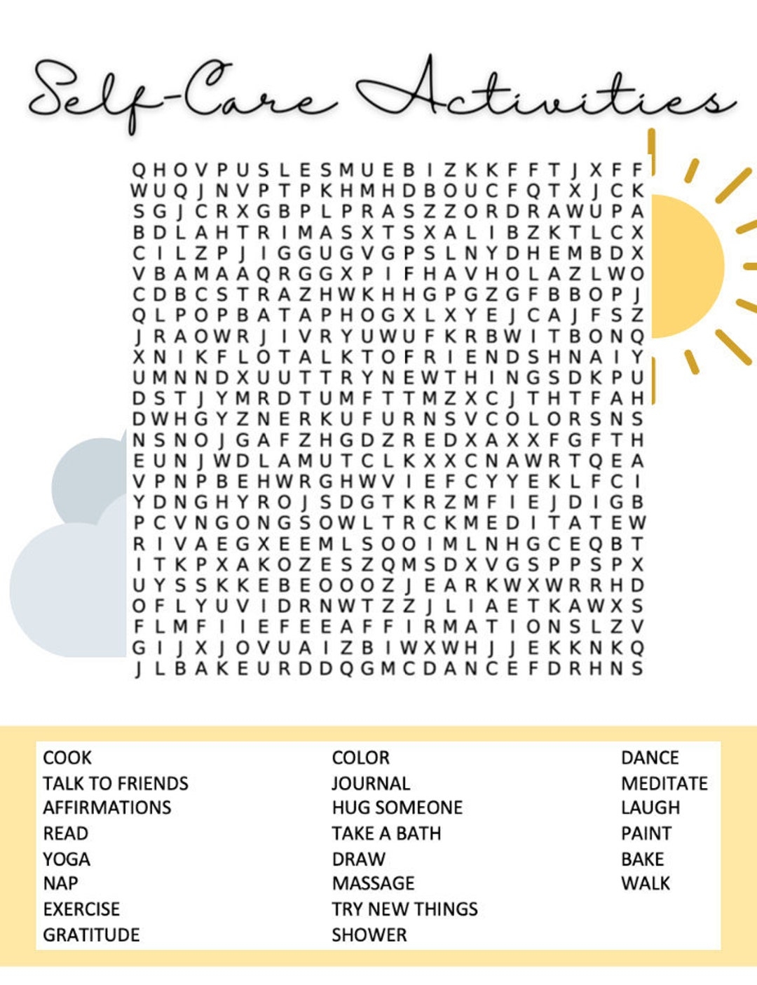 Self Care Activity Anxiety Relief Word Find Word Search Coping Strategies Anxiety Coping Anxiety Gifts Valentine s Day Gift Teachers Etsy Self Care Activity Anxiety Relief Word Find Word Search Coping Strategies Anxiety Coping Anxiety Gifts Valentine s Day Gift Teachers Etsy