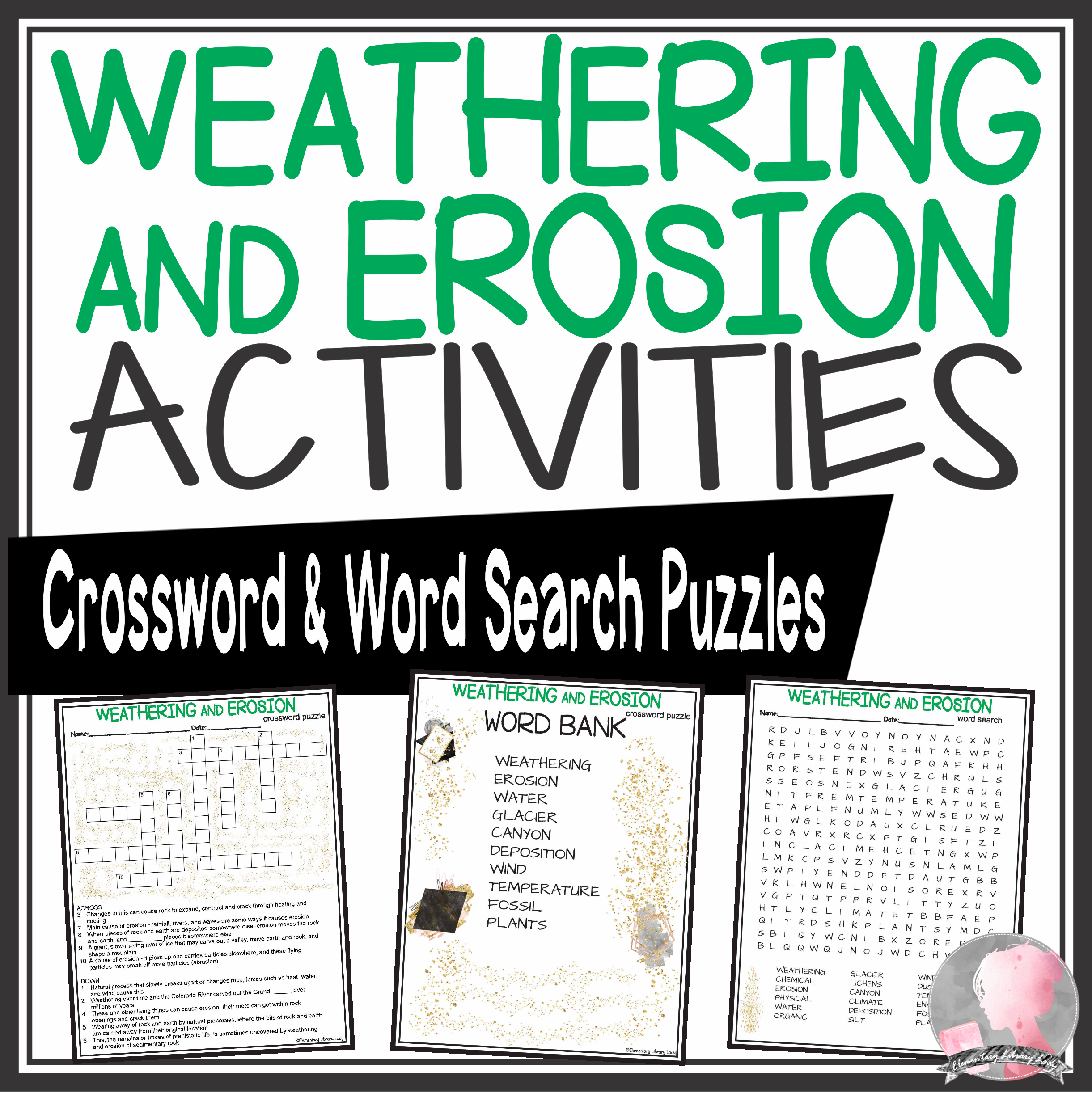 Weathering Word Search Printable