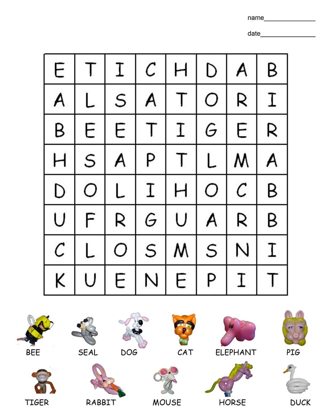 Word Search For Kids Printable Coloring Pages FREE Word Search For Kids Printable Coloring Pages FREE